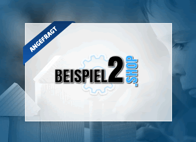 Onlineshop Vorlage Beispiel 2 angefragt