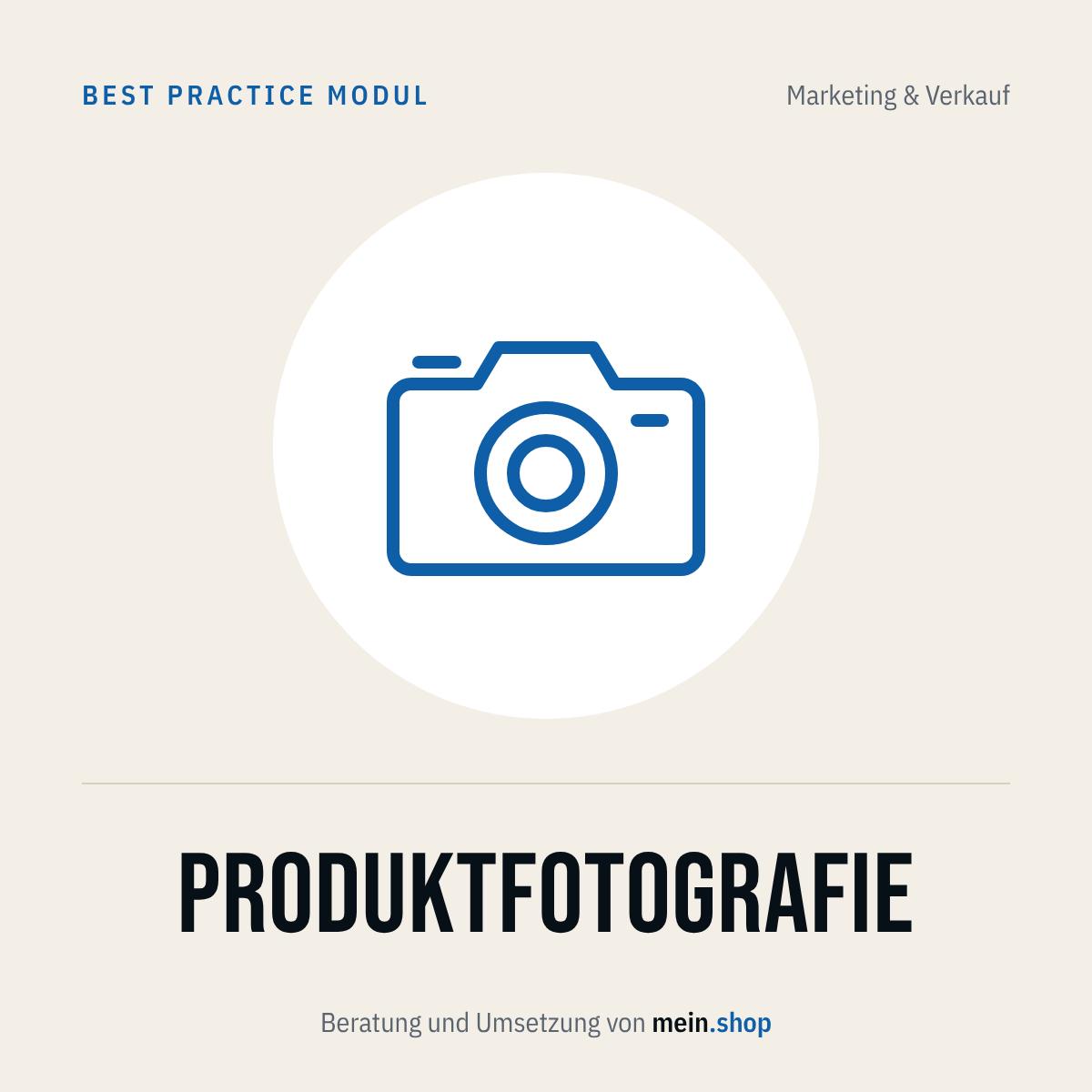 Produktfotografie – Best Practice Modul