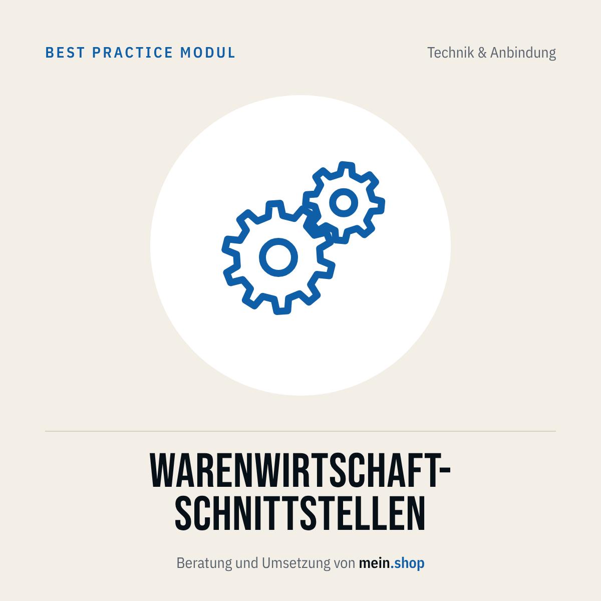 Warenwirtschaft-Schnittstellen – Best Practice Modul