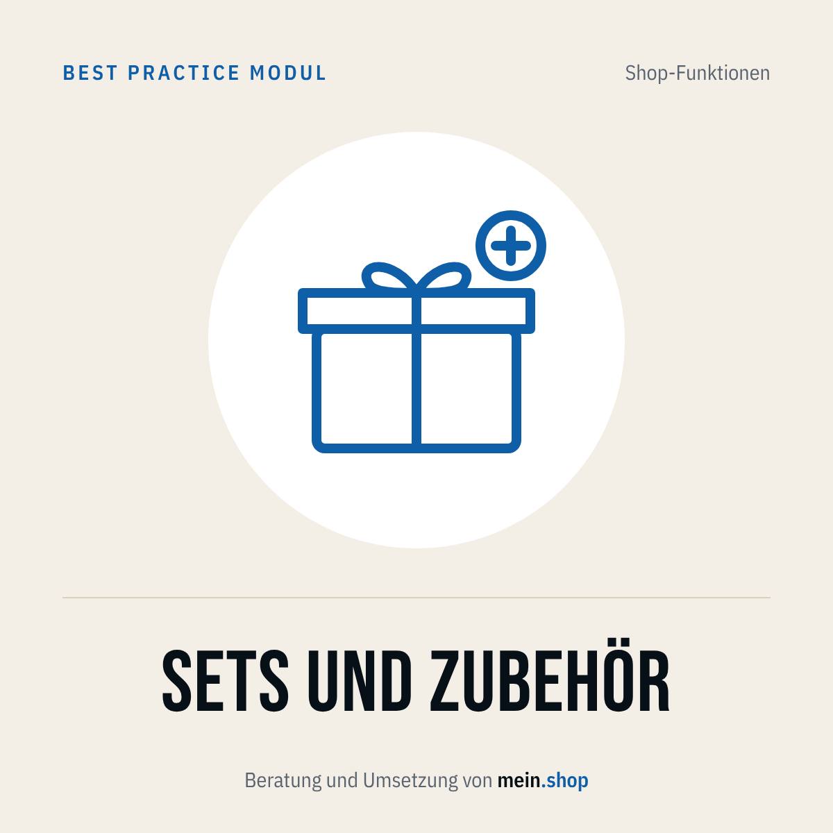 Sets und Zubehör – Best Practice Modul